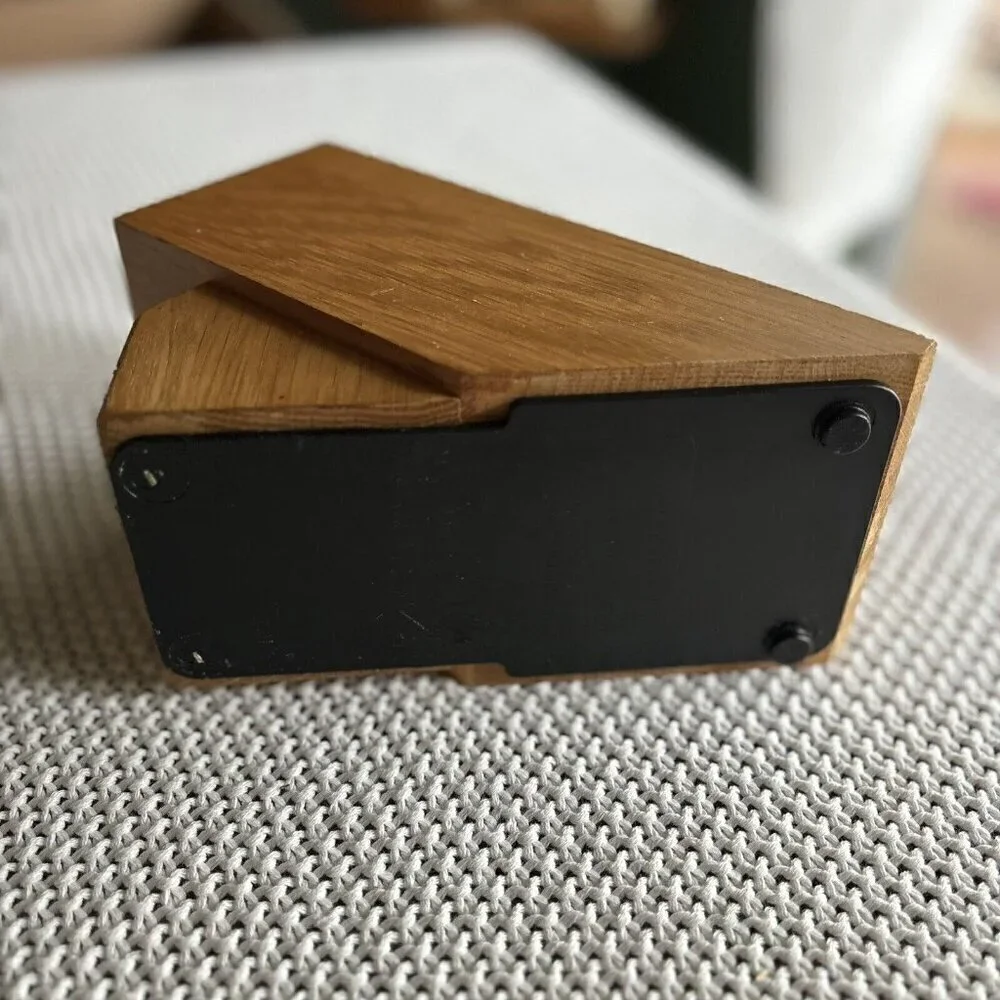 Cutco Knife Block Counter Storage 1751 Honey Finish Oak 8 Slot 'Studio